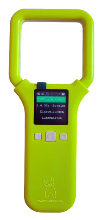Tierchip Lesegerät mit Bluetooth FDX-B EMID FINDEFIX Edition (Deutsch)