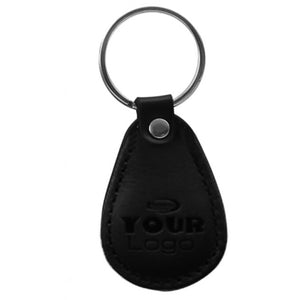 RFID Leder Schlüsselanhänger / Keyfob  mit Wunschchip